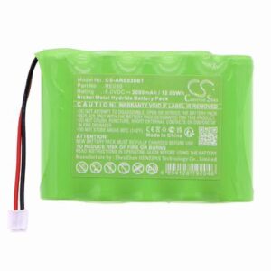 Alula Translator Alarm System Battery 6.0V 2000mAh Ni-MH ARE030BT