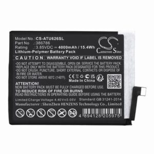 AT&T U668AA Phone Battery 3.85V 4000mAh Li-Pl ATU626SL