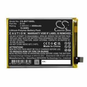 VIVO T1 5G Mobile Phone Battery 3.89V 4900mAh Li-Pl BKT100SL
