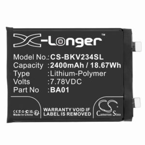 VIVO IQOO 11s Phone Battery 7.78V 2400mAh Li-Pl BKV234SL