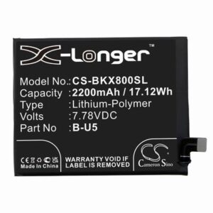VIVO X80 Mobile Phone Battery 7.78V 2200mAh Li-Pl BKX800SL