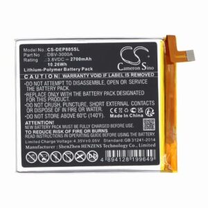 Doro 8050 Mobile Phone Battery 3.8V 2700mAh Li-Pl DEP805SL