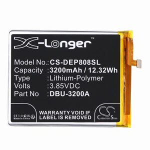 Doro 8080 Mobile Phone Battery 3.85V 3200mAh Li-Pl DEP808SL