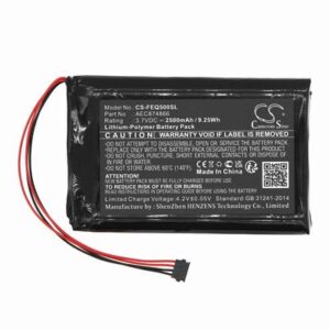 Fiio Q5 Amplifier Battery 3.7V 2500mAh Li-Pl FEQ500SL