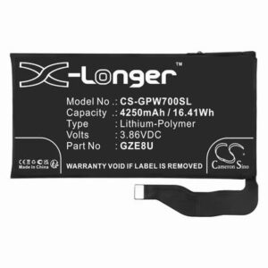 Google Pixel 7 Phone Battery 3.86V 4250mAh Li-Pl GPW700SL