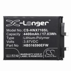 Honor 70 Pro Phone Battery 3.87V 4400mAh Li-Pl HNX710SL