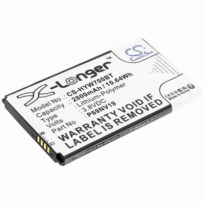 Honeywell WTS700 7" Alarm Battery 3.8V 2800mAh Li-Pl HYW700BT