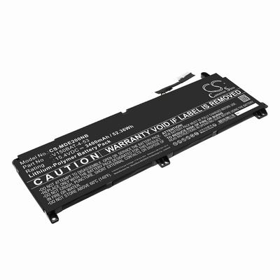Colorful P16 23 Laptop Battery 15.4V 3400mAh Li-Pl MDE200NB