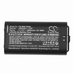 MYQ GARAGE VIDEO KEYPAD Alarm Battery 3.7V 6800mAh Li-ion MQV100XL