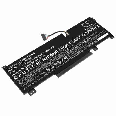 MSI Pulse GL76 11UDK Battery 11.4V 4600mAh Li-Pl MSL760NB