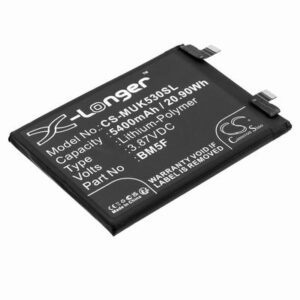 Redmi K50 Mobile Phone Battery 3.87V 5400mAh Li-Pl MUK530SL