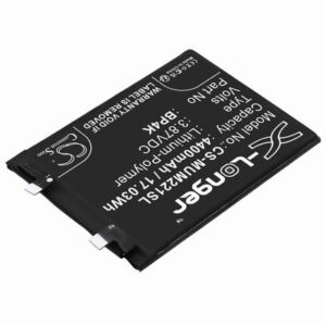 Xiaomi Note 12 Pro Phone Battery 3.87V 4400mAh Li-Pl MUM221SL