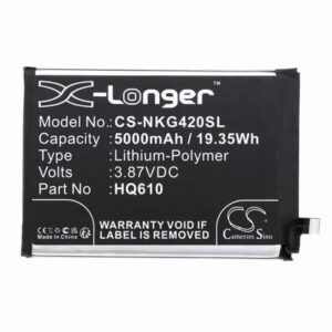 Nokia G42 5G Phone Battery 3.87V 5000mAh Li-Pl NKG420SL