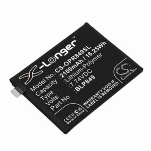 OPPO Realme GT Phone Battery 7.74V 2100mAh Li-Pl OPR849SL