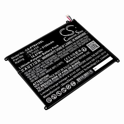 Pantech Element P4100 Tablet Battery 3.7V 5100mAh Li-Pl PTR410SL