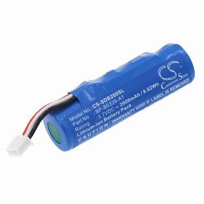 Seiko MP-B20 Portable Printer Battery 3.7V 2600mAh Li-ion SDB200SL