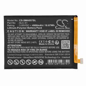 Samsung Galaxy A05s 2023 Phone Battery 3.85V 4900mAh Li-Pl SMA057SL