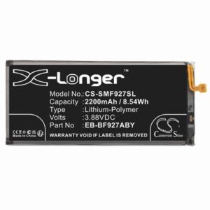 Samsung Galaxy Z Fold3 Phone Battery 3.88V 2200mAh Li-Pl SMF927SL