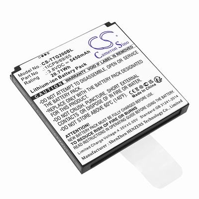 Toast TG200 Payment Terminal Battery 3.8V 5450mAh Li-ion TTG200BL