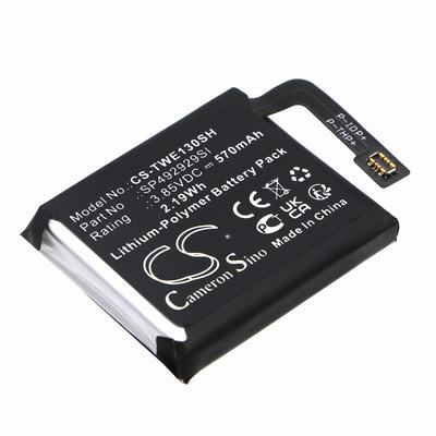 Ticwatch Pro 3 Smartwatch Battery 3.85V 570mAh Li-Pl TWE130SH