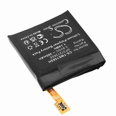 Ticwatch WE11056 Smartwatch Battery 3.8V 300mAh Li-Pl TWE156SH