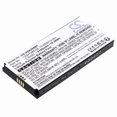 Vivint Hub Control Panel Alarm Battery 3.8V 5100mAh Li-Pl VSH200BT