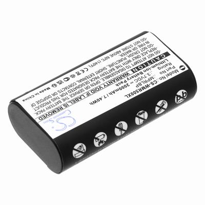 Wisycom MPR50-IEM Headset Battery 3.7V 2000mAh Li-ion WMR500XL