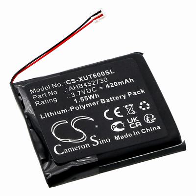 Xvive U6 Microphone Transmitter Battery 3.7V 420mAh Li-Pl XUT600SL