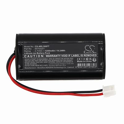 ADARO Adalit L-3000 Flashlight Battery 3.7V 5200mAh Li-ion ARL300FT