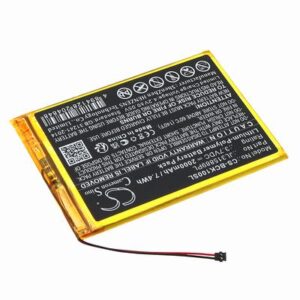 Bookeen CYBFT1F-BK E-book E-reader Battery 3.7V 2000mAh Li-Pl BCK100SL