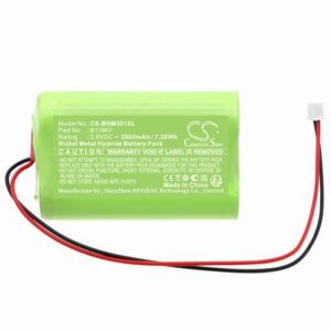Bacharach Medigas PM 3010 N2O Battery 3.6V 2000mAh Ni-MH BHM301SL