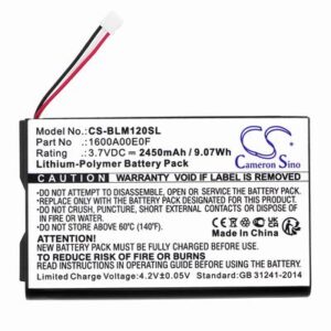 Bosch GLM120C Survey Battery 3.7V 2450mAh Li-Pl BLM120SL