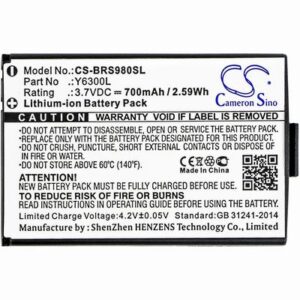 Blinc G2 Headset Battery 3.7V 700mAh Li-ion BRS980SL