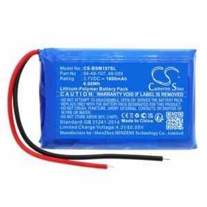 Biosystems MultiPro Multigas Battery 3.7V 1800mAh Li-Pl BSM107SL