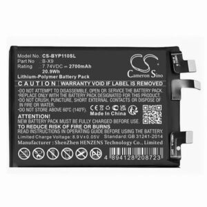 VIVO IQOO 11 Pro Phone Battery 7.74V 2700mAh Li-Pl BYP110SL