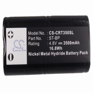 Crestron ST-1500 Remote Control Battery 4.8V 3500mAh Ni-MH CRT350SL
