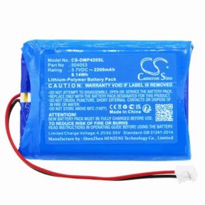 Drager MSI PG4000 Survey Battery 3.7V 2200mAh Li-Pl DMP420SL
