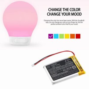 Divoom Aurabulb Speaker Battery 3.7V 1000mAh Li-Pl DVA100SL