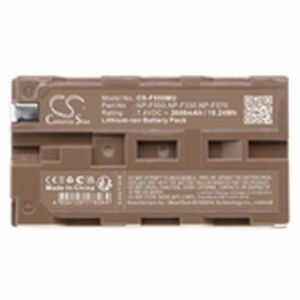 CAME-TV ULTRA SLIM Camera Battery 7.4V 2600mAh Li-ion F550MU