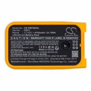 Fluke 6XG45 Survey Battery 3.7V 6700mAh Li-ion FBP500SL