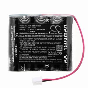 Cattron Theimeg LRC-S Crane Battery 4.8V 2000mAh Ni-MH CBT836BL