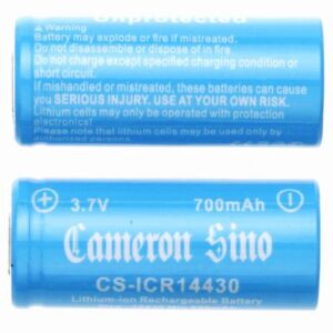 CS-14430 3.7V 650mAh Li-ion Battery ICR14430NE