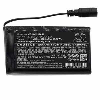 Macna Li-po 12v 6a Heated Clothes Battery 11.1V 6000mAh Li-Pl MCN126SL