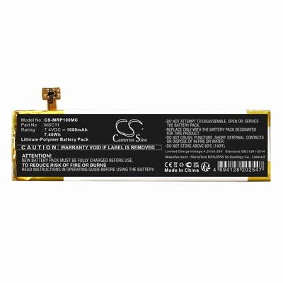 Morange M1 Pro Gimbals Battery 7.4V 1000mAh Li-Pl MRP100MC