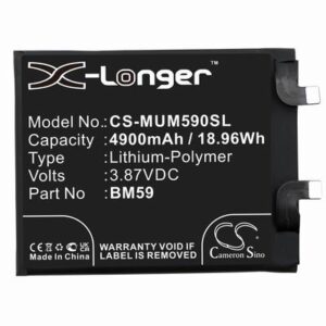 Honor X20 SE 5G Phone Battery 3.87V 4000mAh Li-Pl HNX200SL