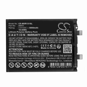 Redmi Note 13 Pro Phone Battery 3.91V 5000mAh Li-Pl MXR131SL