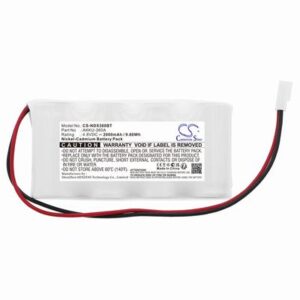 Indexa OS360A Alarm System Battery 4.8V 2000mAh Ni-CD NDX360BT