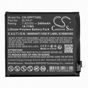 OPPO Find X7 Ultra Phone Battery 7.82V 2400mAh Li-Pl OPF710SL