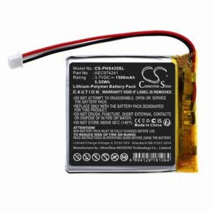 Philips PPX4350 Projector Battery 3.7V 1500mAh Li-Pl PHX435SL