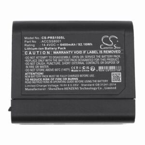 FARO S70 Equipment Survey Test Battery 14.4V 6400mAh Li-ion PRS150SL